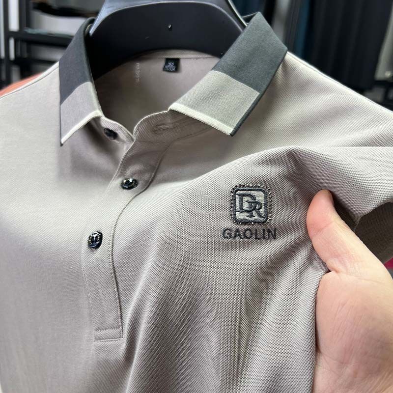 Trixtees Rust Contrast Collar Polo T-Shirt | Premium Cotton Blend | Regular Fit