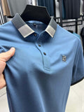 Trixtees Rust Contrast Collar Polo T-Shirt | Premium Cotton Blend | Regular Fit