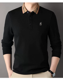 Trixtees Luxury Check Collar Polo T-Shirt | Premium Cotton Blend | Regular Fit