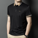 Trixtees Checkered Collar Polo T-Shirt | Premium Cotton Blend | Regular Fit