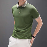 Trixtees Patterned Collar Polo T-Shirt | Premium Cotton Blend | Regular Fit