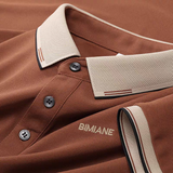 Trixtees Bimiane Branded Polo Shirt – Premium Textured Fabric with Contrast Collar