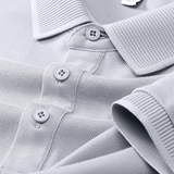 Trixtees Solid Black Branded Polo T-Shirt | Premium Cotton Blend | Regular Fit