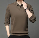 Trixtees Layered Look Branded Polo T-Shirt | Premium Cotton Blend | Regular Fit