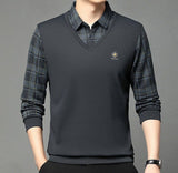 Trixtees Layered Look Branded Polo T-Shirt | Premium Cotton Blend | Regular Fit