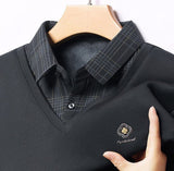 Trixtees Layered Look Branded Polo T-Shirt | Premium Cotton Blend | Regular Fit