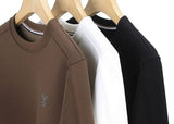 Trixtees Minimal Branded Crewneck T-Shirt | Premium Cotton Blend | Regular Fit