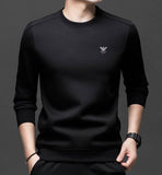 Trixtees Minimal Branded Crewneck T-Shirt | Premium Cotton Blend | Regular Fit
