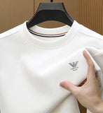 Trixtees Minimal Branded Crewneck T-Shirt | Premium Cotton Blend | Regular Fit