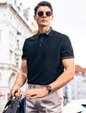 Trixtees Contrast Trim Polo T-Shirt | Premium Cotton Blend | Regular Fit