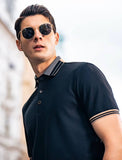 Trixtees Contrast Trim Polo T-Shirt | Premium Cotton Blend | Regular Fit
