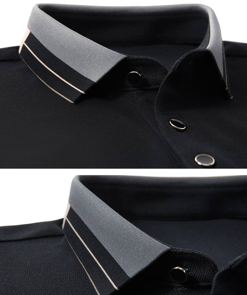 Trixtees Contrast Trim Polo T-Shirt | Premium Cotton Blend | Regular Fit