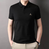 Trixtees Steel Blue Branded Polo T-Shirt | Premium Cotton Blend | Regular Fit