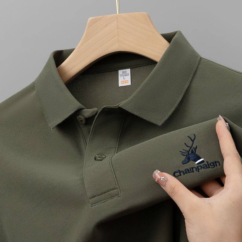 Trixtees Steel Blue Branded Polo T-Shirt | Premium Cotton Blend | Regular Fit