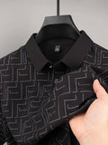 Trixtees Geometric Pattern Polo T-Shirt | Premium Cotton Blend | Regular Fit